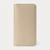 Polo Ralph Lauren Rl Box Calfskin Vertical Wallet In Fawn