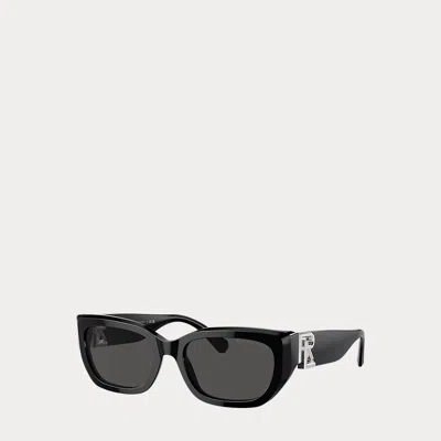 Polo Ralph Lauren Rl Bridget Sunglasses In Black