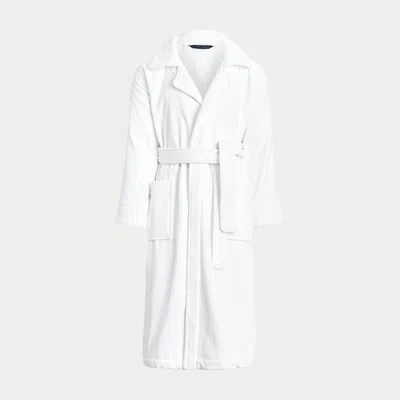 Ralph Lauren Rl Pyjama Piped Robe In White