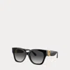 Polo Ralph Lauren Rl Ricky Sunglasses In Black