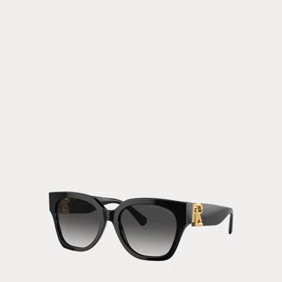 Ralph Lauren Rl Ricky Sunglasses In Black