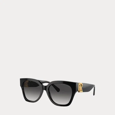 Polo Ralph Lauren Rl Ricky Sunglasses In Black