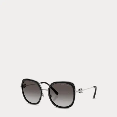 Polo Ralph Lauren Rl Square Sunglasses In Black