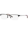 Polo Ralph Lauren Rl5089 Men's Rectangle Eyeglasses In Shiny Blac