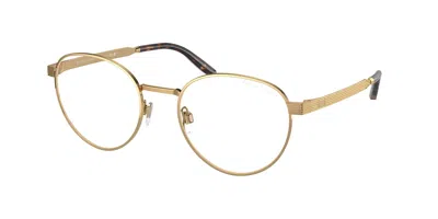 Ralph Lauren Rl5118 Asian Fit Men's Glasses, Gold, Size 51