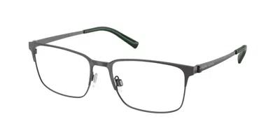 Ralph Lauren Rl5119 9471 Men's Glasses Gunmetal Size 55 - Free Lenses - Blue Light Block Available In Gray