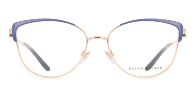 Ralph Lauren Rl5123 Women's Glasses, Gold, Size 54 In Purple