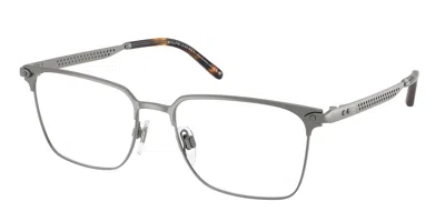 Ralph Lauren Rl5133 9479 Men's Glasses Gunmetal Size 54 - Free Lenses - Blue Light Block Available In Gray