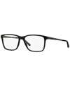 Polo Ralph Lauren Rl6133 Men's Rectangle Eyeglasses In Black