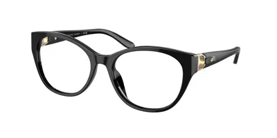 Ralph Lauren Rl6235qu Asian Fit Women's Glasses, Black, Size 54