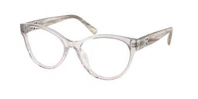 Ralph Lauren Rl6238u Women's Glasses, Clear, Size 54 In Brown