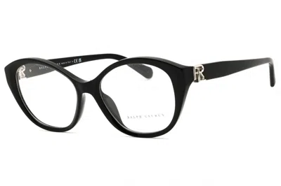 Ralph Lauren Rl6246u Cat-eye Acetate Eyeglasses In Black