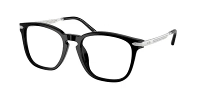 Ralph Lauren Rl6248u Men's Glasses, Black, Size 52 In Purple