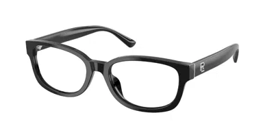 Ralph Lauren Rl6261u 5001 Women's Glasses Black Size 52 - Free Lenses - Blue Light Block Available