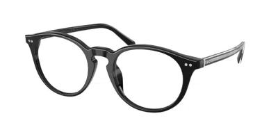 Ralph Lauren Rl6263u 5001 Men's Glasses Black Size 51 - Free Lenses - Blue Light Block Available
