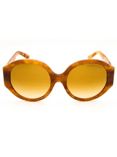 Ralph Lauren Rl8188q Sunglasses In 60832l - Light Havana/gradient Brown