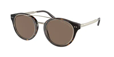 Ralph Lauren Rl8210 50025w Men's Sunglasses Tortoiseshell Size 49 In Blue