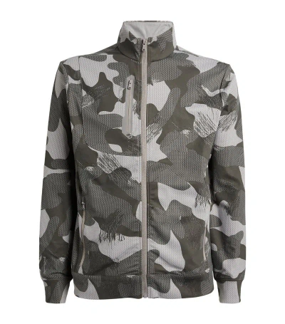 Ralph Lauren Rlx  Technical Camouflage Print Jacket In Grey