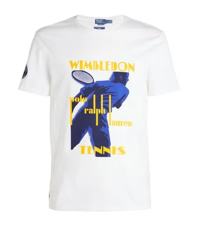 Ralph Lauren X Wimbledon Printed T-shirt In White