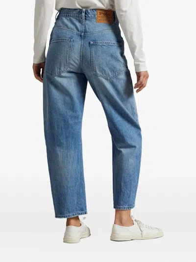 Ralph Lauren Rlxd Tpr-ankle-boyfriend In Blue