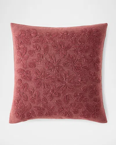 Polo Ralph Lauren Rockhill Decorative Pillow, 18" Square In Teracta Rd