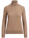 Polo Ralph Lauren Roll-neck Knit Jumper In Neutrals
