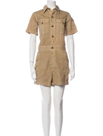 Pre-owned Ralph Lauren Romper In Neutral