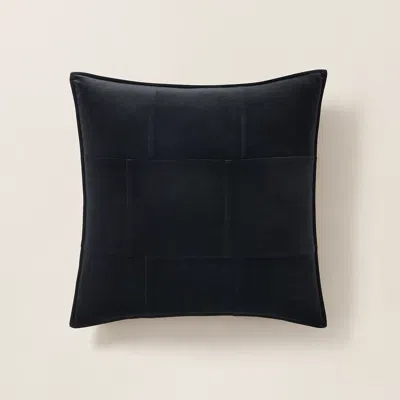 Ralph Lauren Rose Euro Sham In Midnight In Black