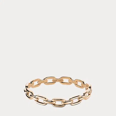 Polo Ralph Lauren Rose Gold Chain Bracelet In K Rose Gold