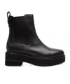 Polo Ralph Lauren Round-head Short Boots In Black