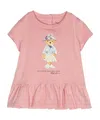 Polo Ralph Lauren Hemingway Cotton T-shirt In Pink