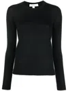 Polo Ralph Lauren Round-neck Knit Jumper In Schwarz