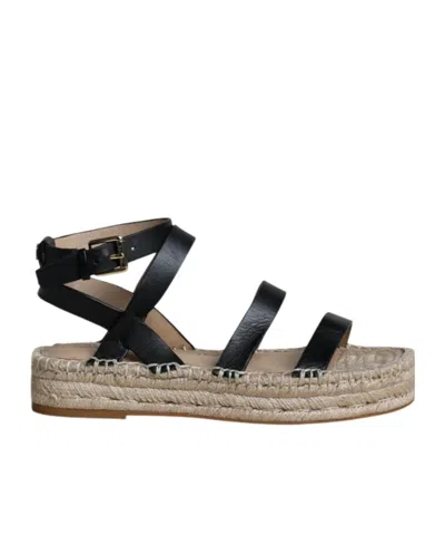 Ralph Lauren Round Toe Flat Sandals