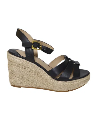 Ralph Lauren Round Toe High Heel Sandals