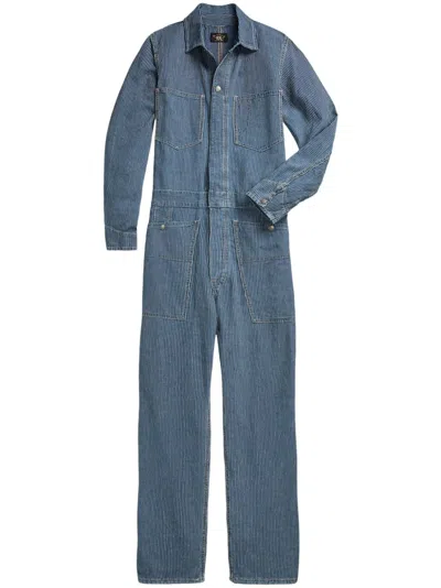 Rrl Caroline Jumpsuit In Blue