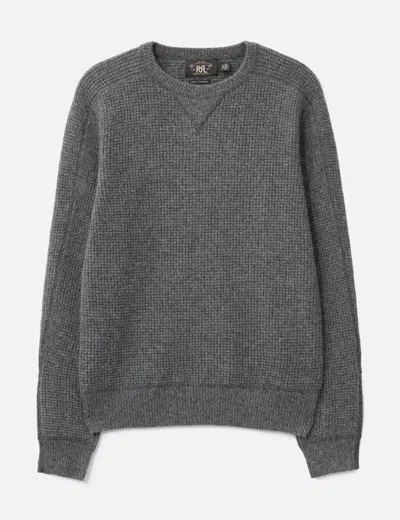 Ralph Lauren Rrl Cashmere Sweater In Gray