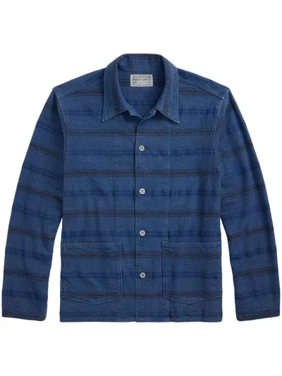 Rrl Cooper Shirt In Blue