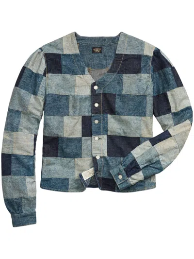 Rrl Cotton Shirt In Blue