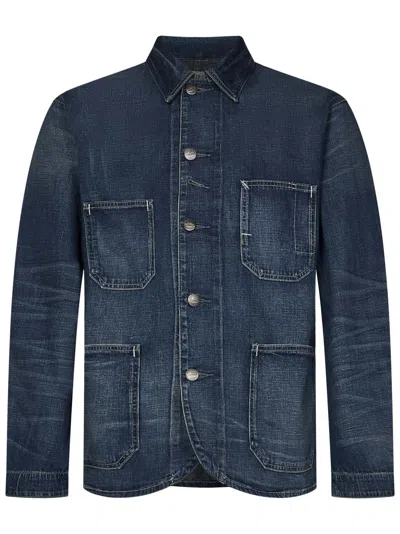 Ralph Lauren Rrl Jacket In Blue