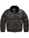Rrl Quilted Padded Jacket In Black