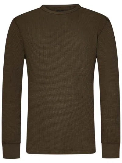 Rrl Ralph Lauren  T-shirt In Brown