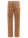 Rrl Engineer Fit Carpenter Trouser In Brown