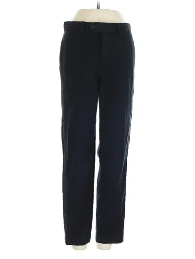 Pre-owned Ralph Lauren Rugby Wool Pants In Black