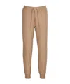 Polo Ralph Lauren Jogging Trousers With Elastic Waistband And Cuffs In Nude