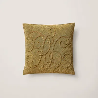 Ralph Lauren Rycroft Throw Pillow In Gold