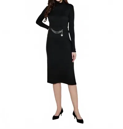 Ralph Lauren Sacura Mini Dress In Black