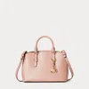 Ralph Lauren Saffiano Leather Mini Satchel