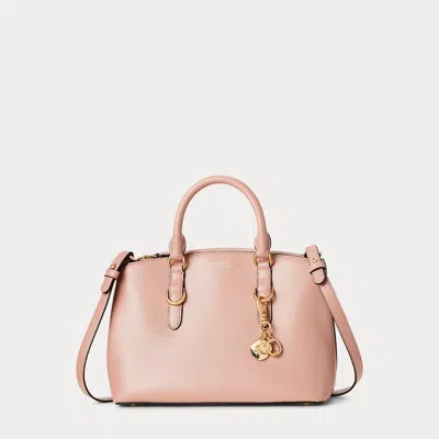 Ralph Lauren Saffiano Leather Mini Satchel