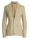 Ralph Lauren Safia Linen-blend Tweed Jacket In Neutrals