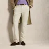 Ralph Lauren Salinger Straight Fit Chino Pant In Gray